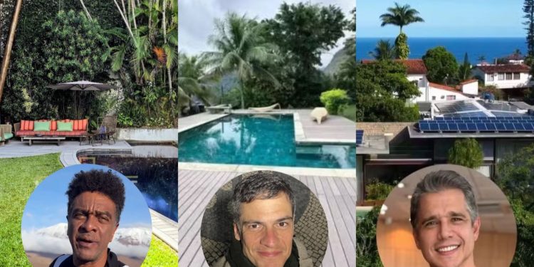 Confira famosos que, assim como Hélio de La Peña, estão com suas mansões à venda