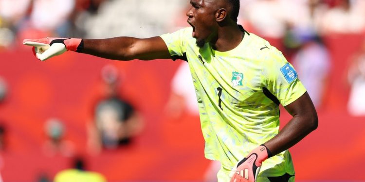 Yahia Fofana durante Costa do Marfim x Alemanha — Foto: ROBERT CIANFLONE / GETTY IMAGES NORTH AMERICA / Getty Images via AFP