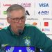 Carlo Ancelotti durante a coletiva de imprensa — Foto: Reprodução