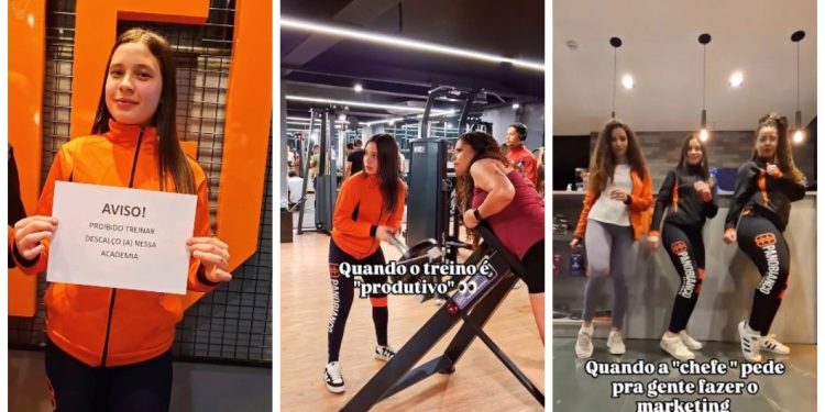 Mulher que morreu lançada de ponte fazia vídeos divertidos em academia onde trabalhava com colegas; assista