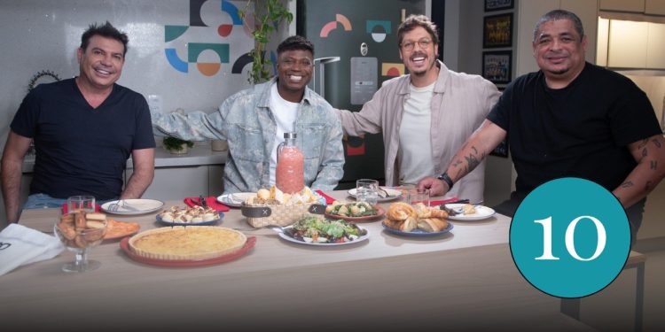 Nota 10: 'Copa e cozinha', novo programa de Fabio Porchat no Sportv