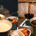 Fondues de chocolate e de queijo da Casa Horto — Foto: Divulgação