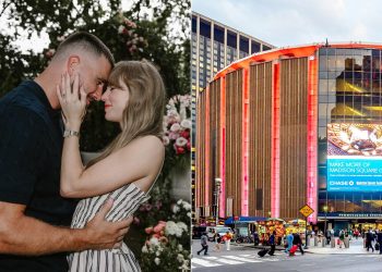 Sem janelas para fora e com entrada 'escondida': como é a arena onde Taylor Swift e Travis Kelce vão se casar