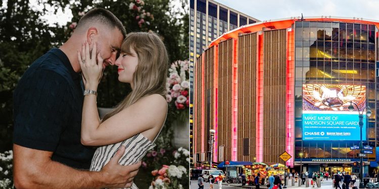 Sem janelas para fora e com entrada 'escondida': como é a arena onde Taylor Swift e Travis Kelce vão se casar