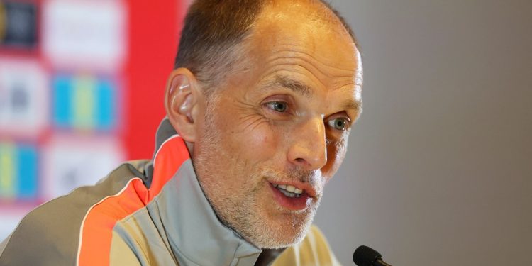 Thomas Tuchel estreia na Copa do Mundo no comando da Inglaterra — Foto: Richard Pelham / GETTY IMAGES NORTH AMERICA / Getty Images via AFP