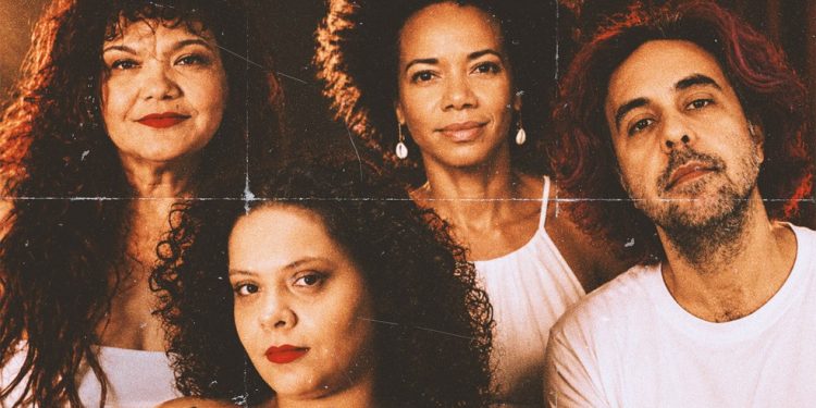 O quarteto de "Nosso amor aos Doces Bárbaros" — Foto: Divulgação
