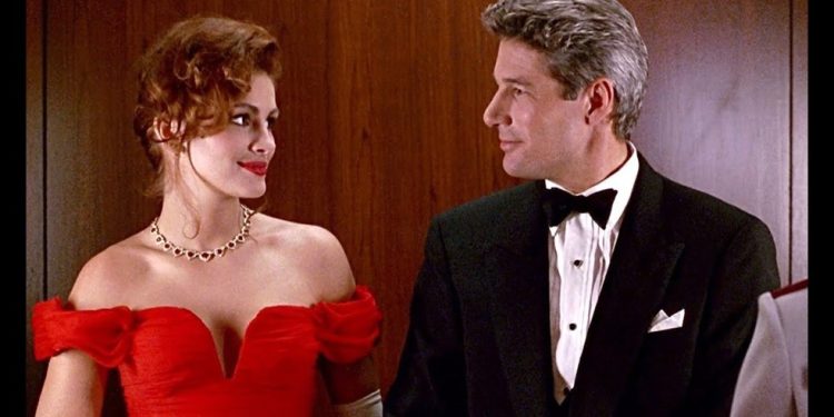Julia Roberts e Richard Gere em "Uma linda mulher" — Foto: Divulgação