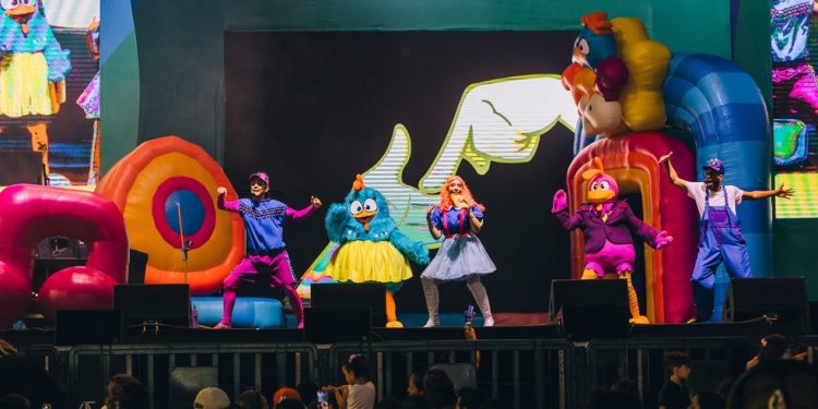 Kidzhouse Festival Rio de Janeiro reúne shows, personagens e atividades em uma programação para a família toda — Foto: Divulgação