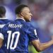 Mbappé em França x Iraque — Foto: Dan Mullan/Getty Images/AFP