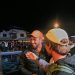 Lucas Fink e Chumbo em Saquarema — Foto: Caio Ribeiro