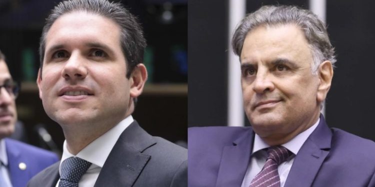 Aécio vai a Motta por urgência em projeto que barra publicidade de bets em TV, rádio e redes