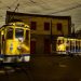 Arte na escuridão: em meio a blecaute em Santa Teresa, fotógrafo capura imagens mágicas dos bondes parados