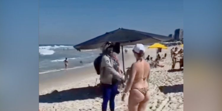 Banhistas denunciam agressões após massagens não solicitadas na Praia da Barra