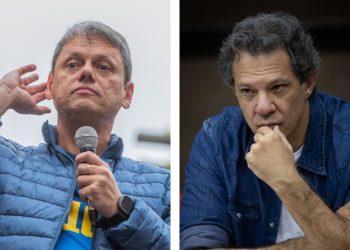 Com Tarcísio à frente e esquerda dividida, Datafolha mostra cenário desafiador para Haddad em São Paulo