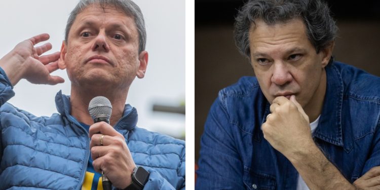 Com Tarcísio à frente e esquerda dividida, Datafolha mostra cenário desafiador para Haddad em São Paulo