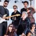 Elenco e banda da comédia musical "Apocalip-se", em cartaz no Teatro Poeira — Foto: Divulgação/Nil Caniné