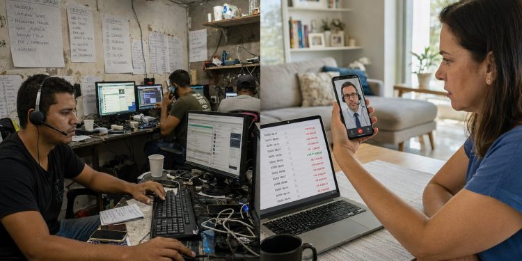Fraude por ligação ou link dá acesso remoto à conta