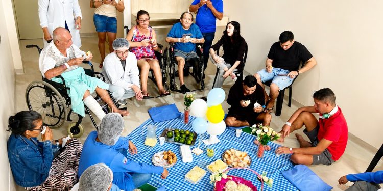 Hospital paraense promove piquenique para pacientes
