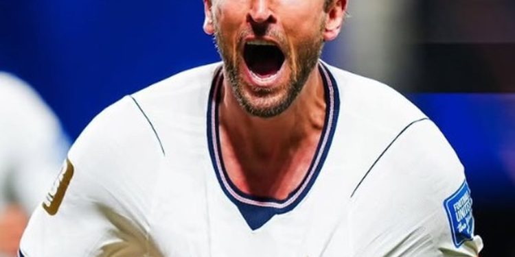 David Beckham rasga elogios a Harry Kane por jogo da Inglaterra — Foto: Reprodução / Instagram