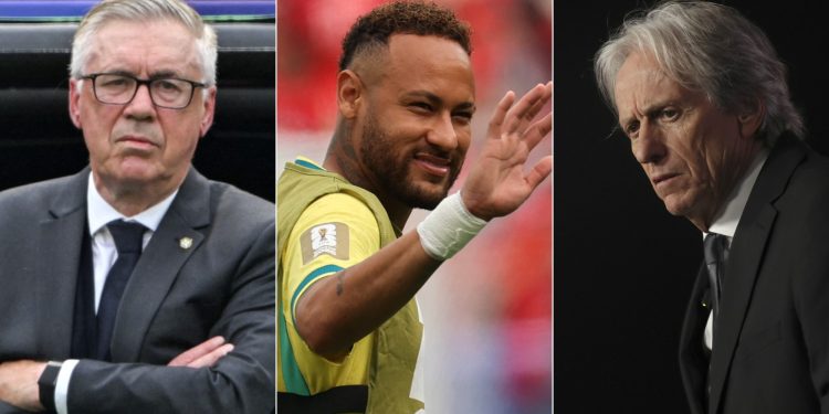 O elefante entre Jorge Jesus e Ancelotti