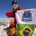 Olivia Bonfim escala Everest e Lhotse e entra no Guinness
