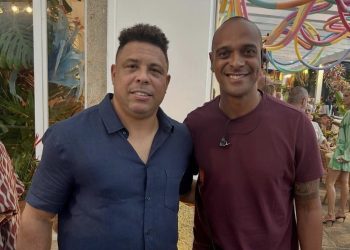 Ronaldo, Romário e Vini Jr: Tassio Maia colecionava cliques com craques do futebol em suas redes sociais; veja fotos