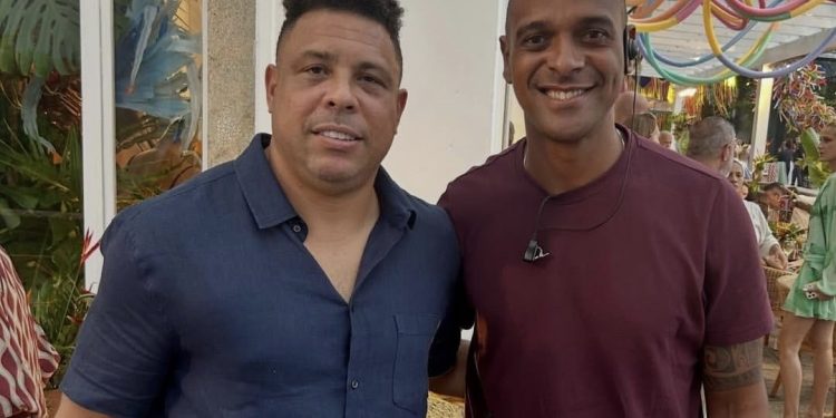 Ronaldo, Romário e Vini Jr: Tassio Maia colecionava cliques com craques do futebol em suas redes sociais; veja fotos