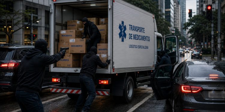 Roubo de cargas muda de perfil e mira medicamentos