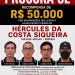 SSP oferece recompensa de R$ 50 mil por informações sobre suspeito de atentado contra tenente da Rota