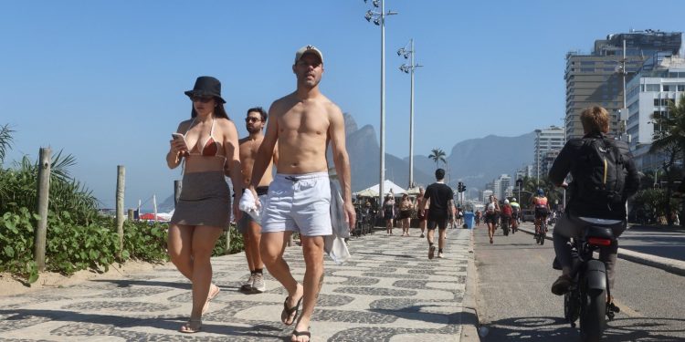 Temperatura sobe no Rio nesta sexta e pode chegar a 30 graus