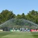 Noruega treina com sistema de irrigação ligado para amenizar — Foto: Rafael Oliveira/Agência O Globo
