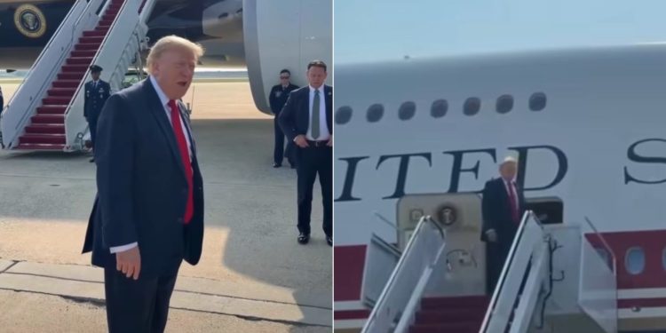 Trump faz primeiro voo em jato de luxo doado pelo Catar que será o novo Air Force; conheça