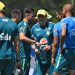 O técnico italiano da seleção brasileira, Carlo Ancelotti, gesticula durante um treino no Columbia Park Training Facility, em Morristown, Nova Jersey, em 2 de julho de 2026, durante a Copa do Mundo de 2026. — Foto: MAURO PIMENTEL / AFP