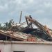 Ventos de mais de 80 km/h causam estragos e destruição em cidades de Santa Catarina