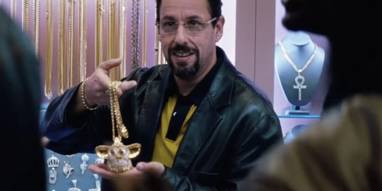 Adam Sandler em 'Joias brutas' — Foto: Divulgação