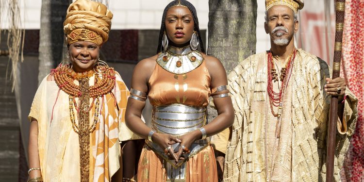 'A nobreza do amor': Binta se casa com Jendal. Veja foto exclusiva
