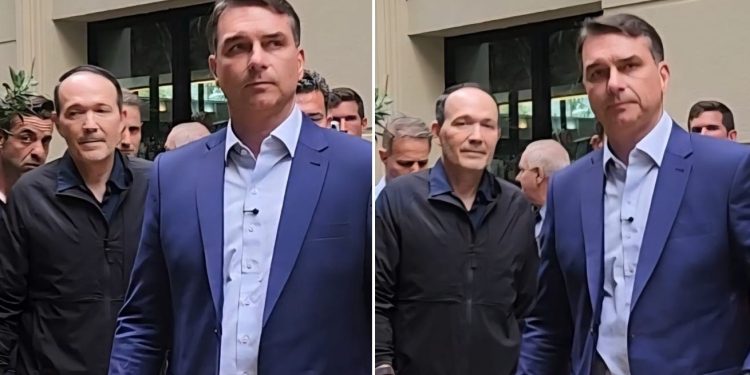 'Tem pouco preso no Brasil', diz Flávio Bolsonaro após encontro com ministro da Segurança de El Salvador