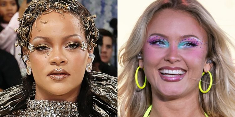 Adeus à maquiagem discreta? Cristais e pedrarias conquistam os looks das famosas