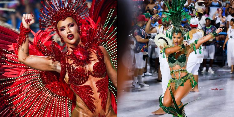 Agachadinha, aluguel de mansão e polêmicas: a linha do tempo de Virginia como rainha de bateria no Grande Rio