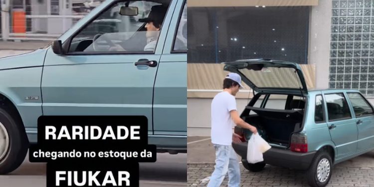 Após anunciar loja de carros, Fiuk coloca Uno Mille à venda em meio a crise financeira; veja preço