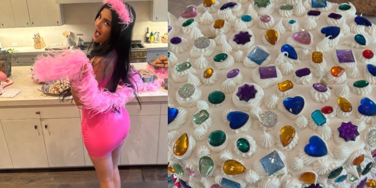 Bolo com pedrarias: o 'gemcake' que virou hit e conquistou Kylie Jenner