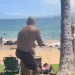 Candidato ao Congresso dos EUA começa briga e é nocauteado por lutador de MMA em praia do Havaí; vídeo