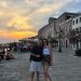 Casal de brasileiros vê eclipse durante lua de mel na Itália: 'presente de casamento'; veja imagens