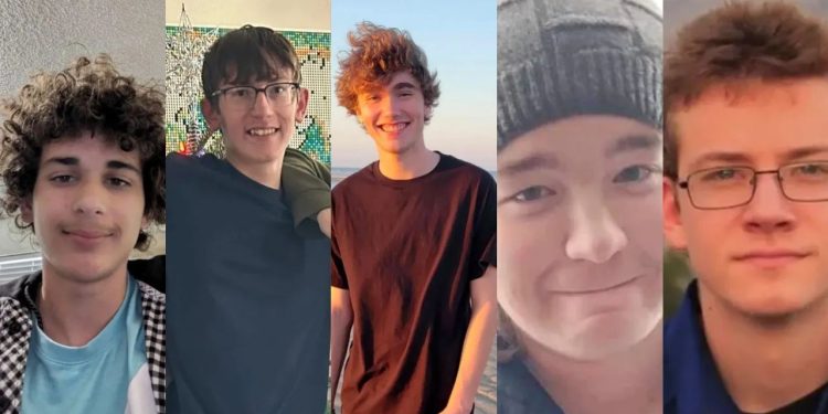 Cinco adolescentes morrem após carro cair de penhasco nos EUA