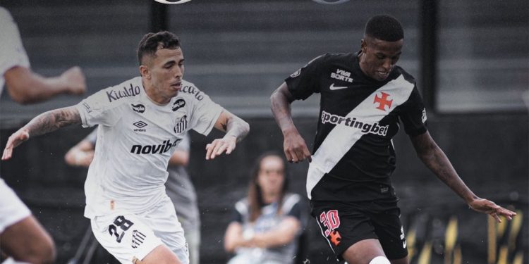 Com participação de Neymar em dois gols, Vasco perde para o Santos em casa e continua no Z4 do Brasileiro