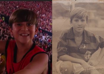 Conheça o 'Ziquinho', jovem torcedor do Flamengo que viraliza na web por semelhança com ídolo Zico