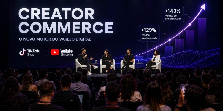 Creator commerce cresce e atrai TikTok e YouTube Shop