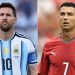 Cristiano Ronaldo presta apoio a Messi após morte do pai: 'Um abraço enorme e muita força'
