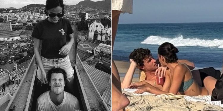 Curtida discreta, viagens e 'aulas' de português: a história de amor entre Shawn Mendes e Bruna Marquezine