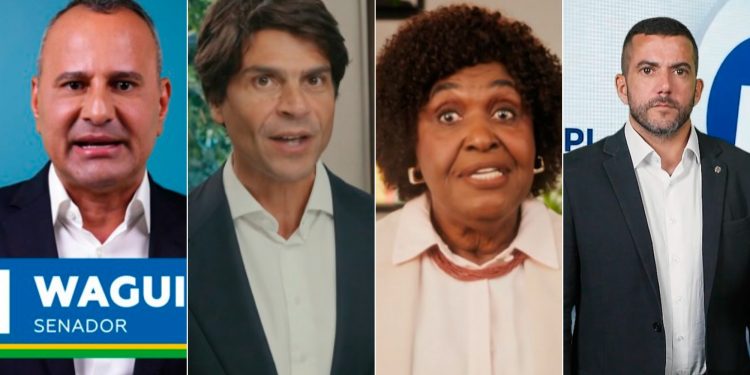 De Flávio Bolsonaro a Lula e Paes: candidatos ao Senado no Rio usam estreia na TV para mostrar alianças